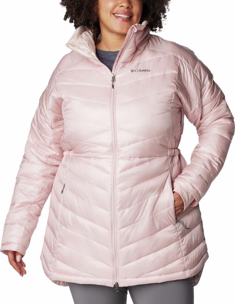 Joy Peak Novelty Jacket - Plus - Womens - Dusty Pink 1
