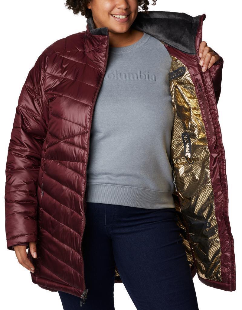 Joy Peak Novelty Jacket - Plus - Womens - Malbec 3