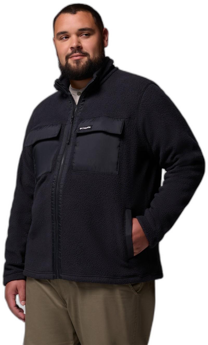Juniper Peak Full-Zip Fleece, Extended - Mens - black 1