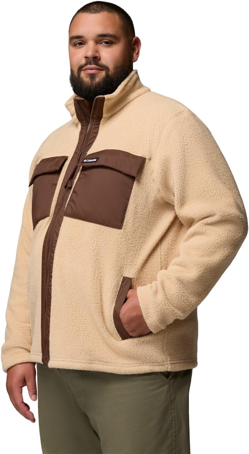 Juniper Peak Full-Zip Fleece, Extended - Mens - canoe / tobacco 1