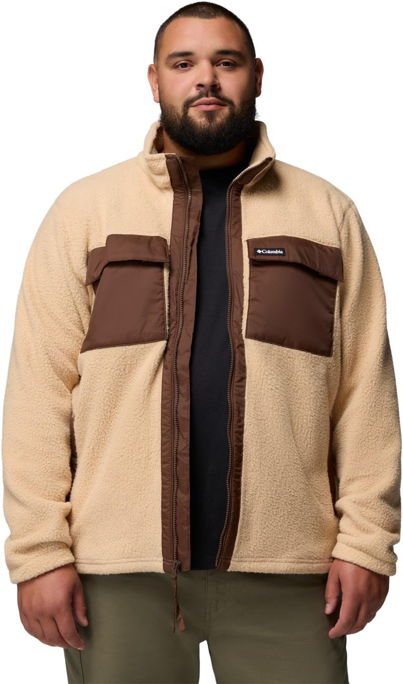 Juniper Peak Full-Zip Fleece, Extended - Mens - canoe / tobacco 1
