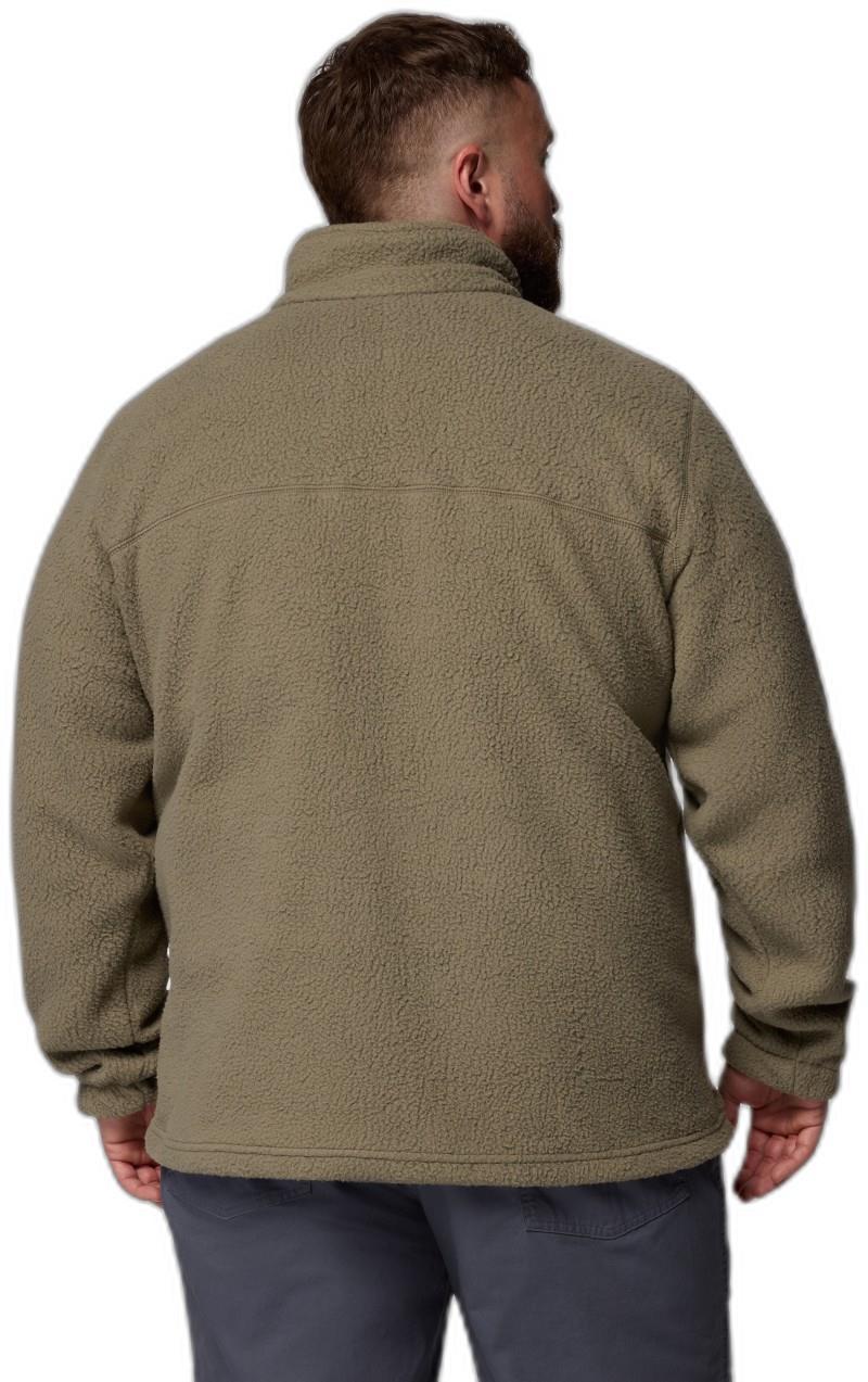 Juniper Peak Full-Zip Fleece, Extended - Mens - stone green / greenscape 1