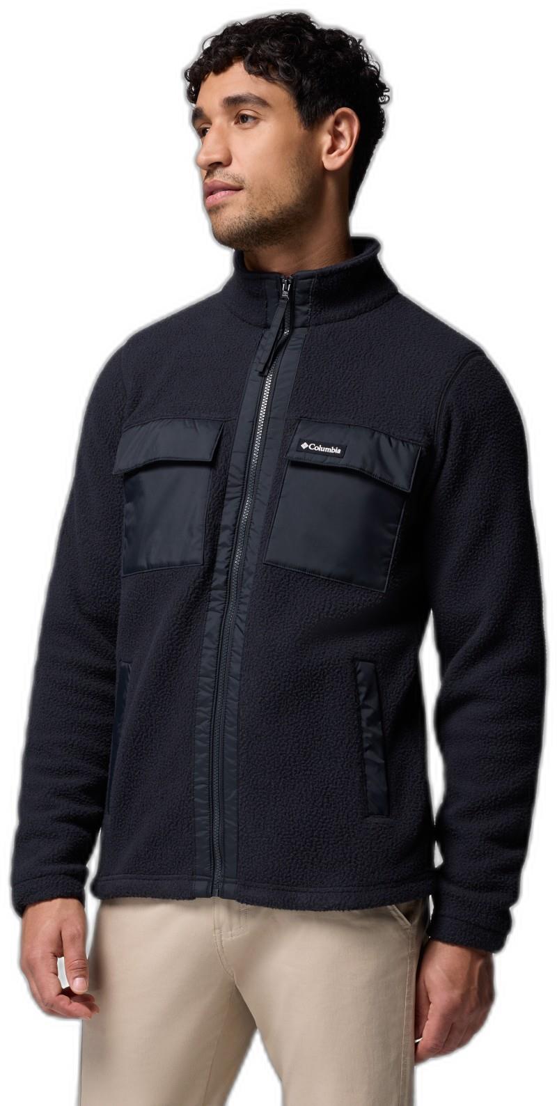 Juniper Peak Full-Zip Fleece, Tall - Mens - black 1