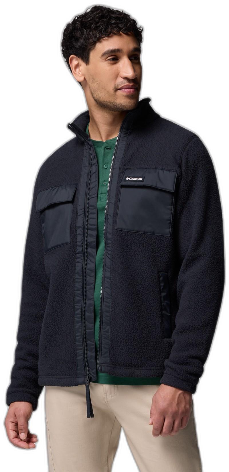 Juniper Peak Full-Zip Fleece, Tall - Mens - black 1