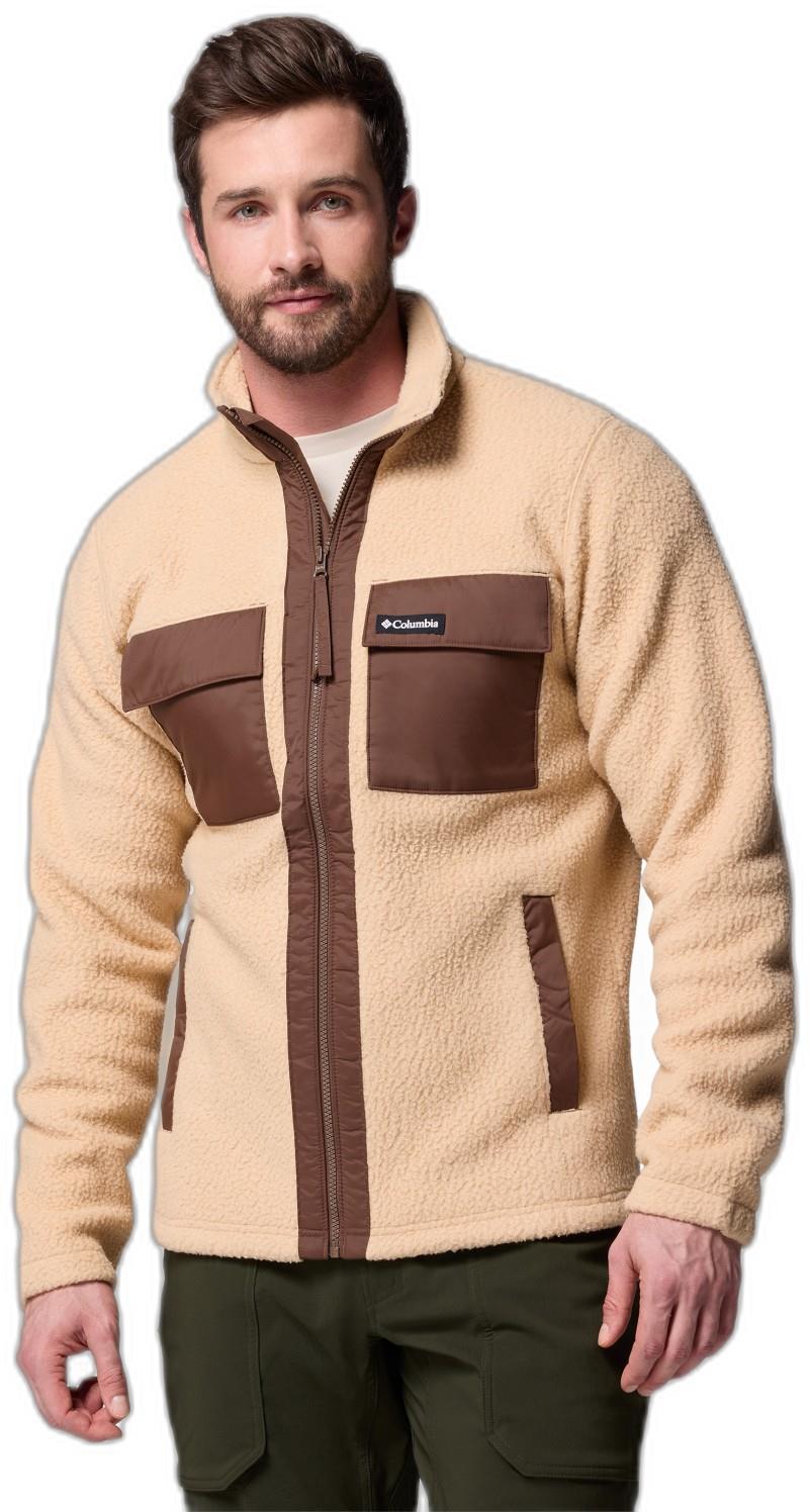 Juniper Peak Full-Zip Fleece - Mens - canoe / tobacco 1