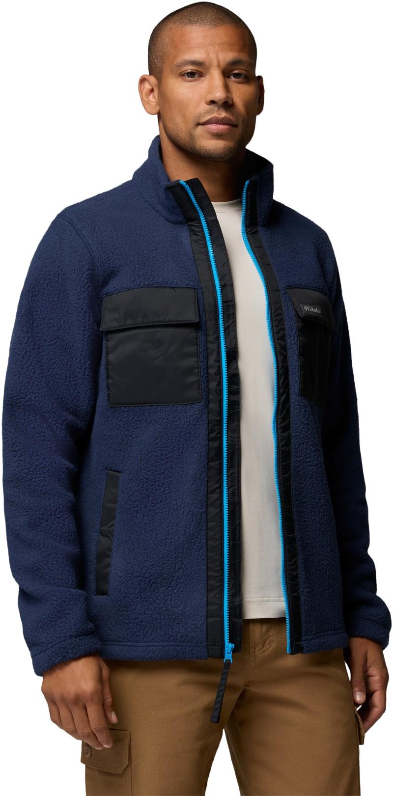Juniper Peak Full-Zip Fleece - Mens - collegiate navy / black 1