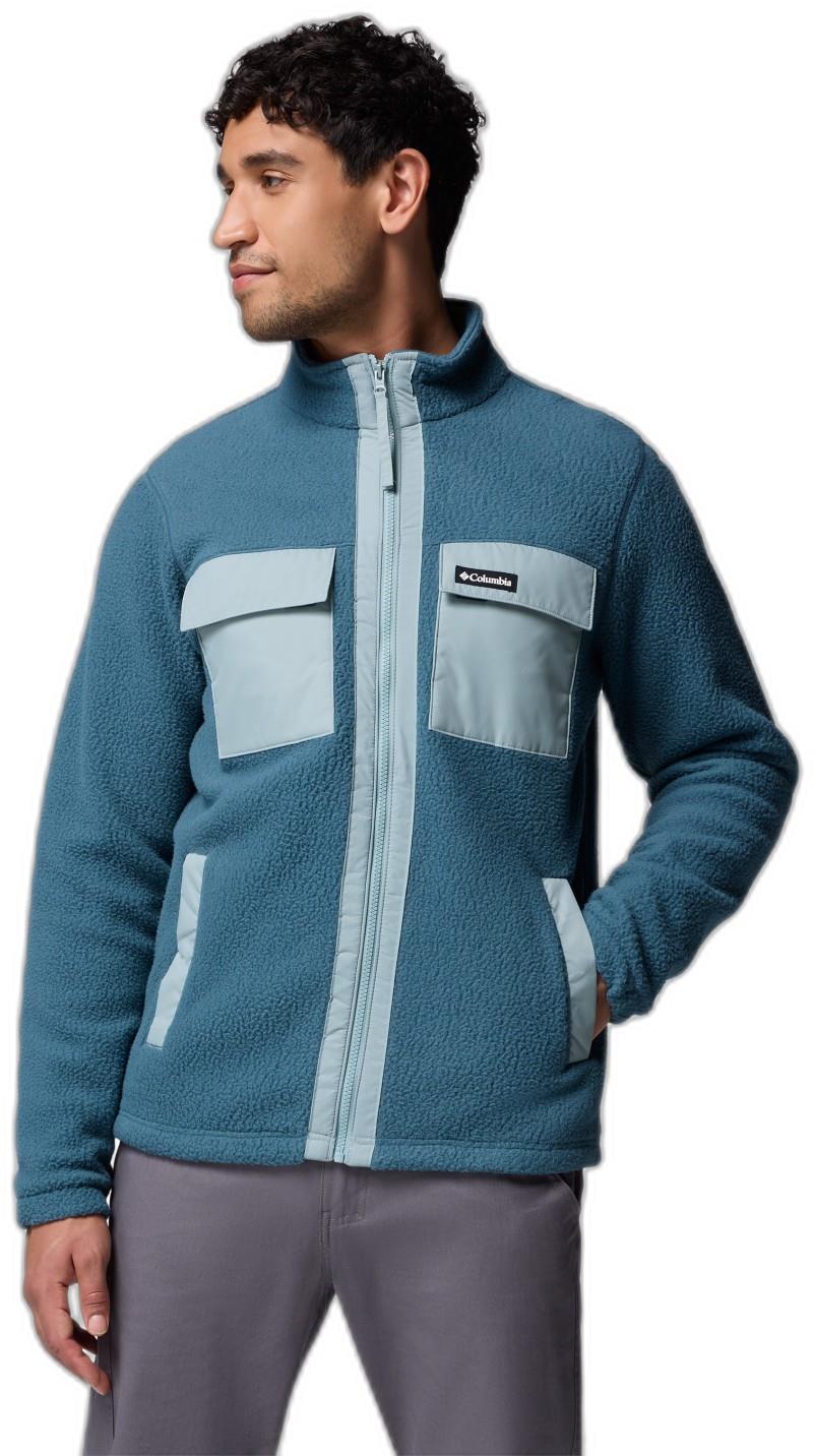 Juniper Peak Full-Zip Fleece - Mens - everblue / crushed blue 1