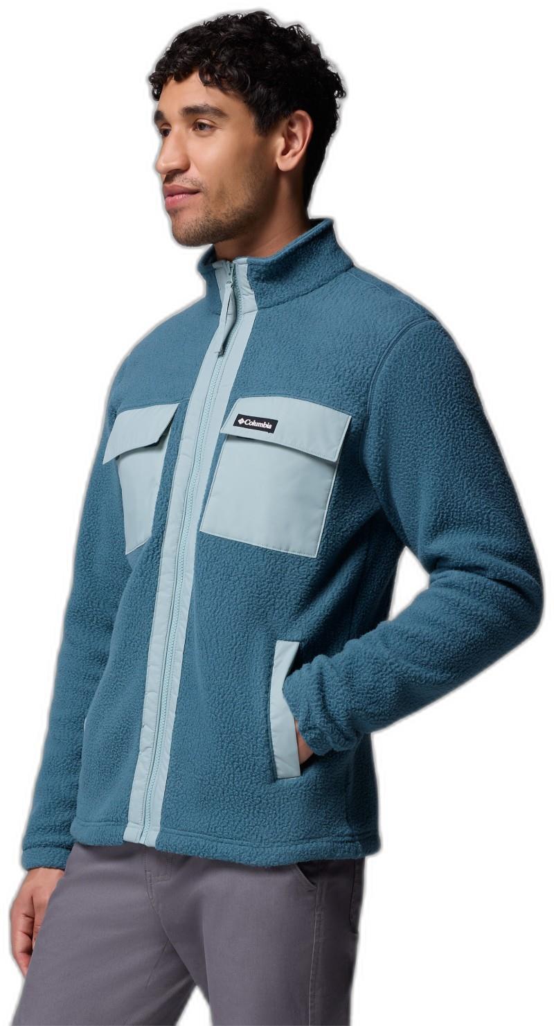 Juniper Peak Full-Zip Fleece - Mens - everblue / crushed blue 1