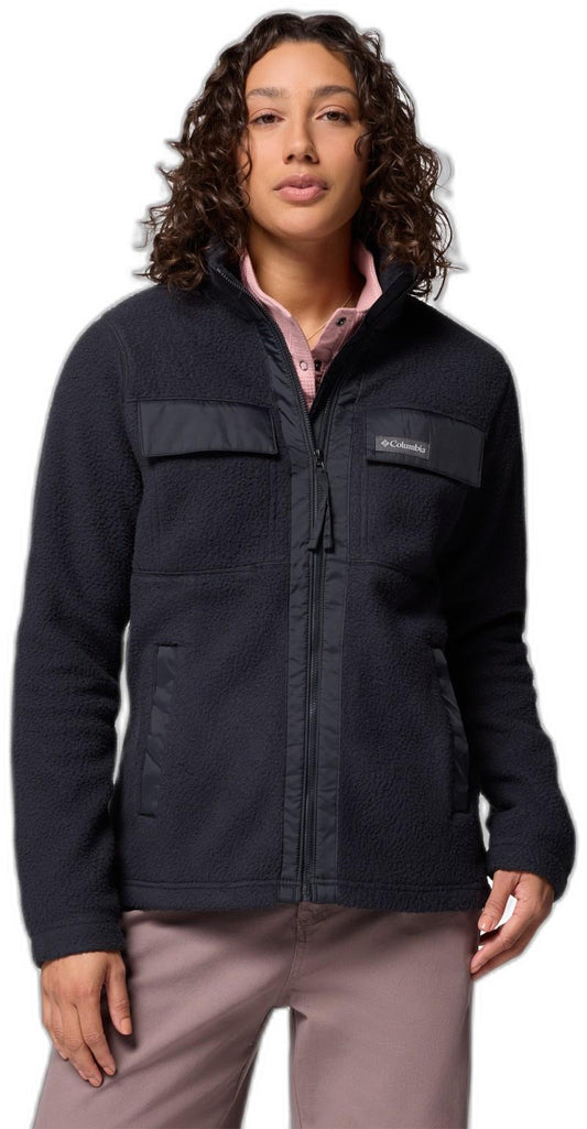 Juniper Peak Full-Zip Fleece - Womens - black 1