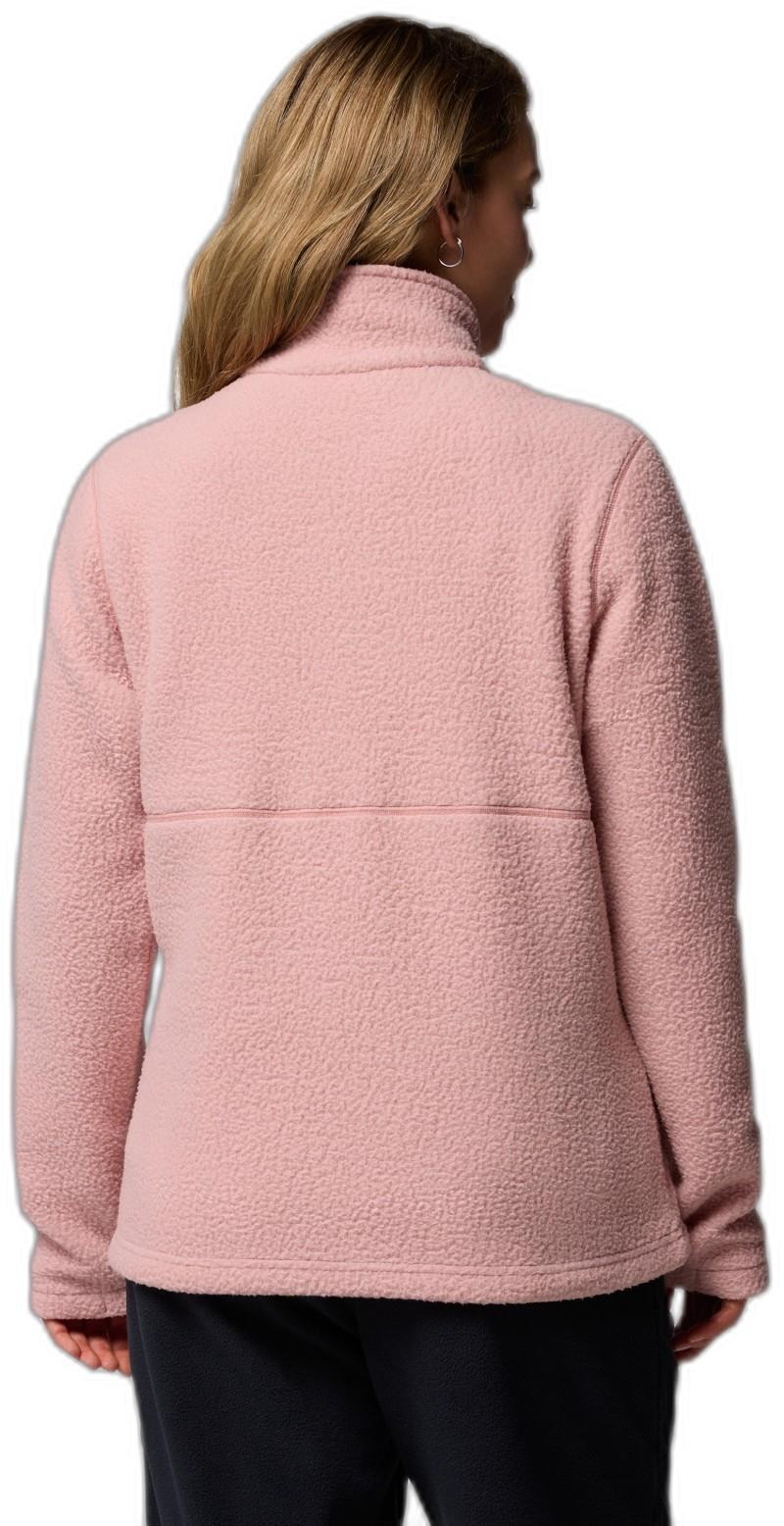 Juniper Peak Full-Zip Fleece - Womens - eraser pink / rich wine 1
