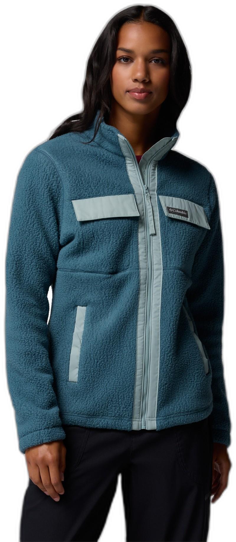 Juniper Peak Full-Zip Fleece - Womens - everblue / crushed blue 1