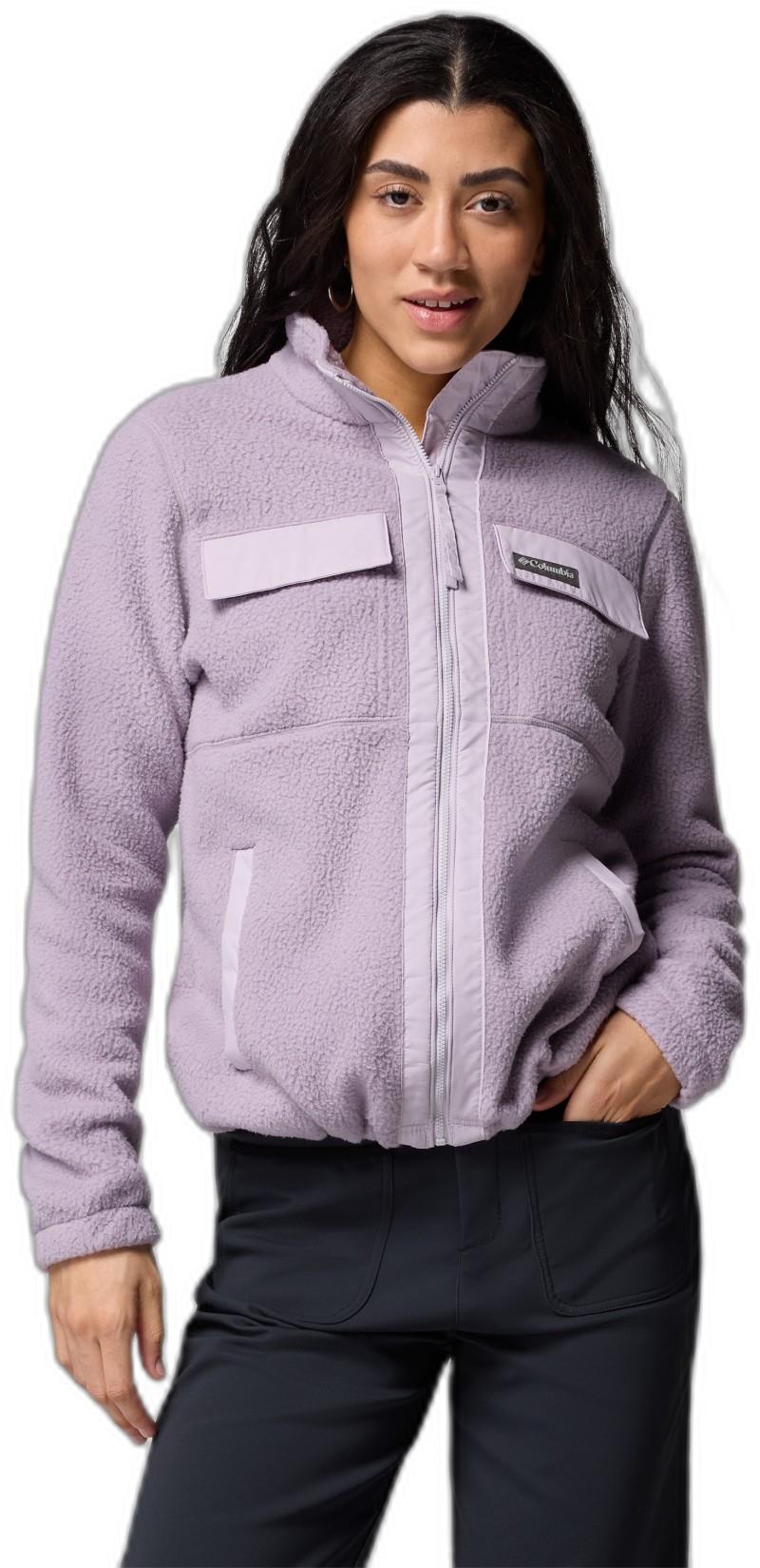 Juniper Peak Full-Zip Fleece - Womens - shale purple / lavender pearl 1