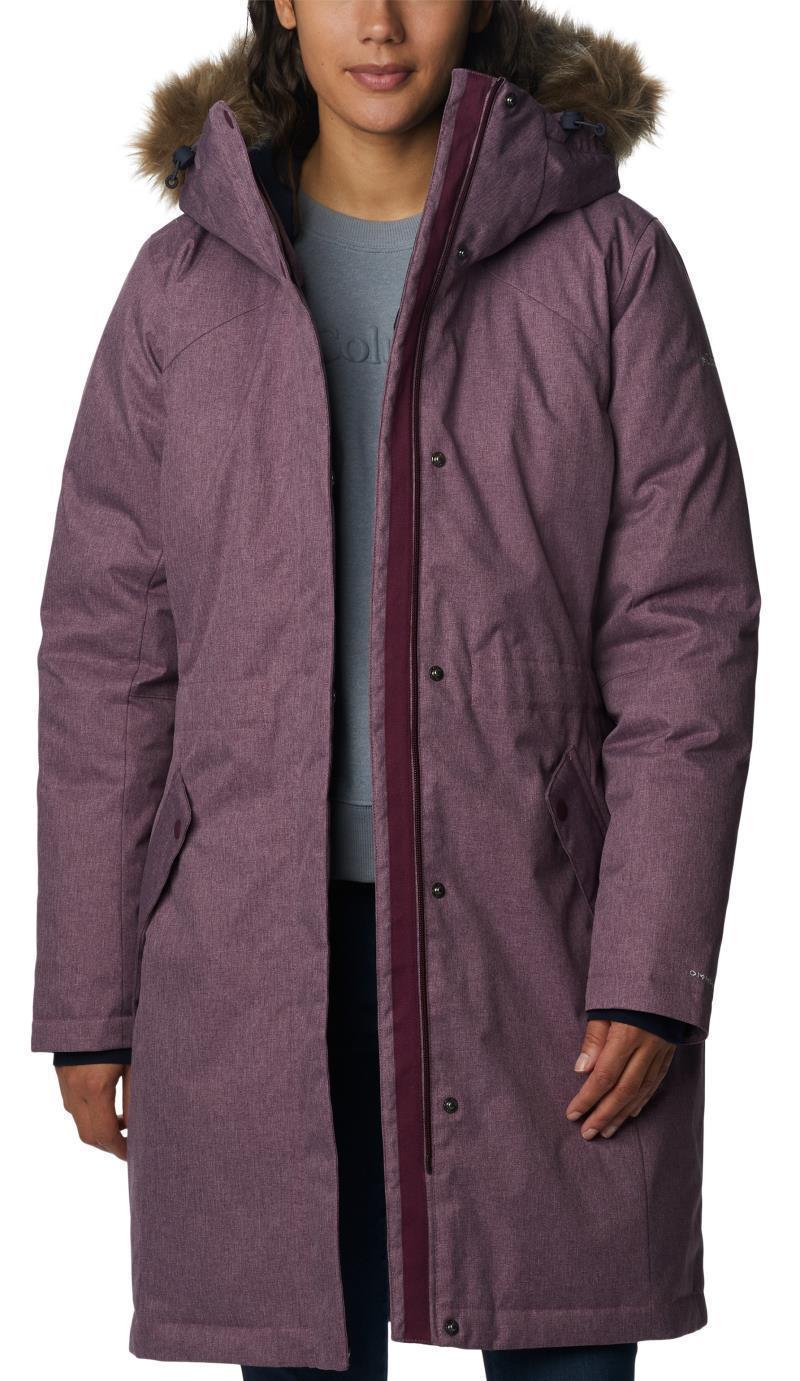 Juniper Ridge Down Parka - Womens - Marionberry 5