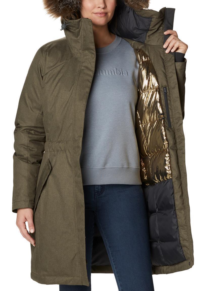 Juniper Ridge Down Parka - Womens - Olive Green 3