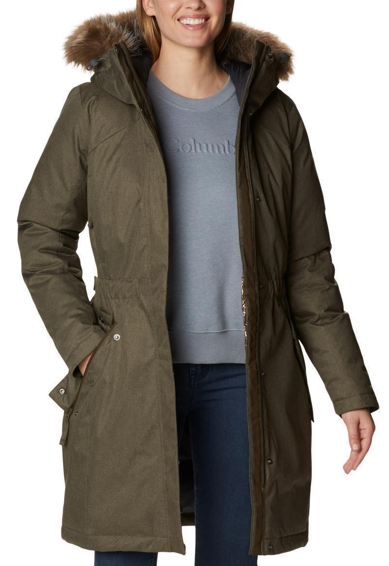 Juniper Ridge Down Parka - Womens - Olive Green 4
