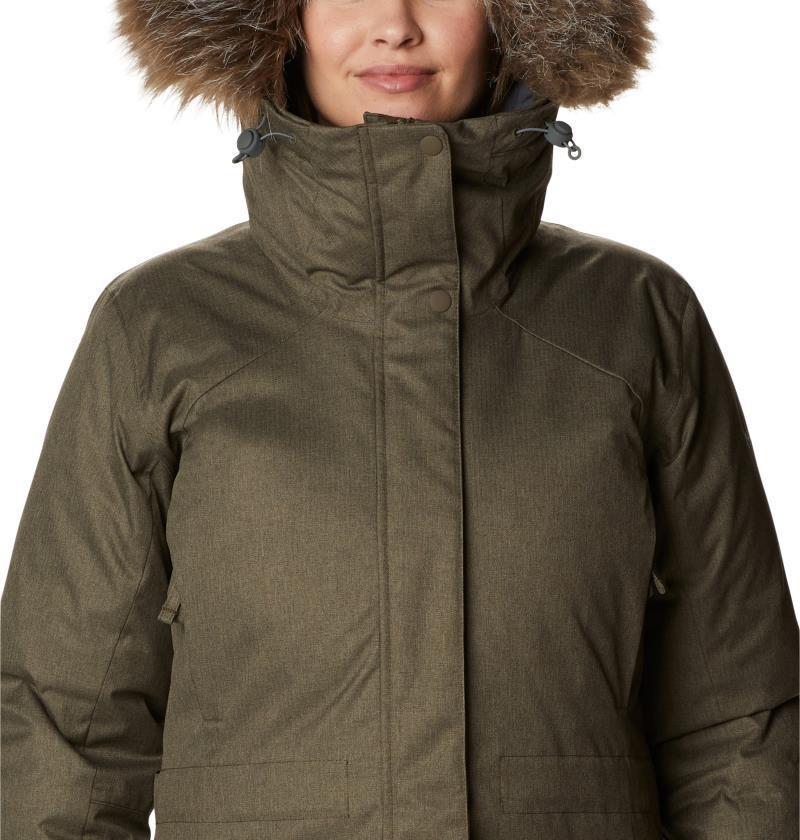 Juniper Ridge Down Parka - Womens - Olive Green 6