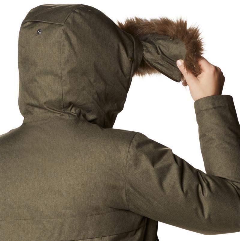 Juniper Ridge Down Parka - Womens - Olive Green 8