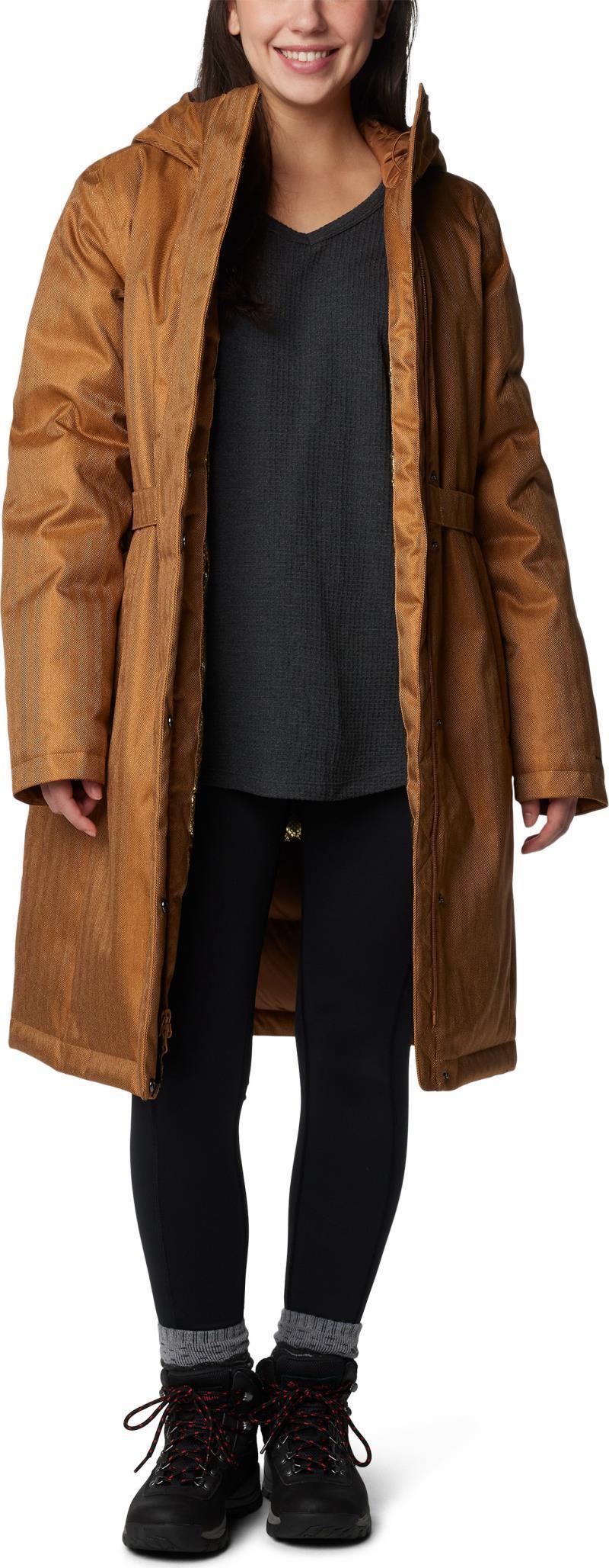 Juniper Ridge II Down Jacket - Womens - Camel Brown Herringbone 9
