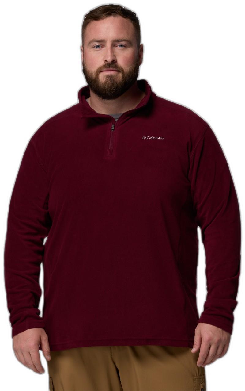 Klamath Range II Half-Zip, Tall - Mens - rich wine 1