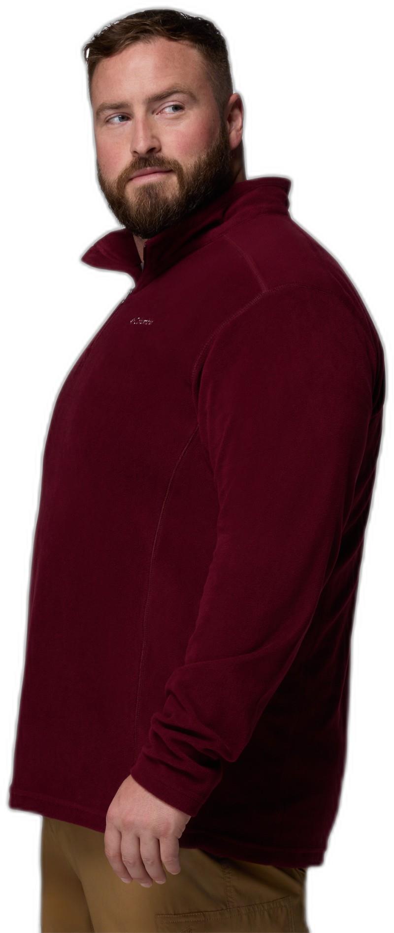 Klamath Range II Half-Zip, Tall - Mens - rich wine 1
