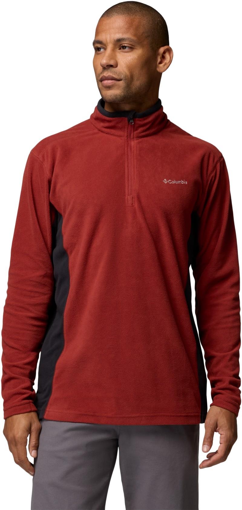 Klamath Range II Half-Zip - Mens - red oxide / black 1