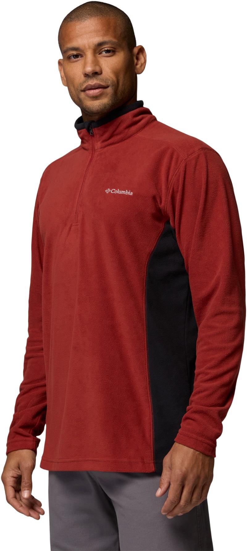 Klamath Range II Half-Zip - Mens - red oxide / black 1