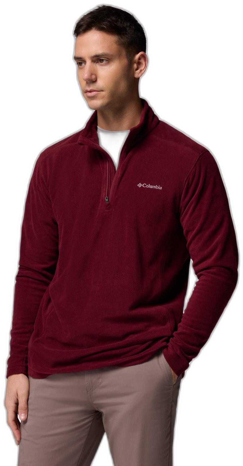 Klamath Range II Half-Zip - Mens - rich wine 1