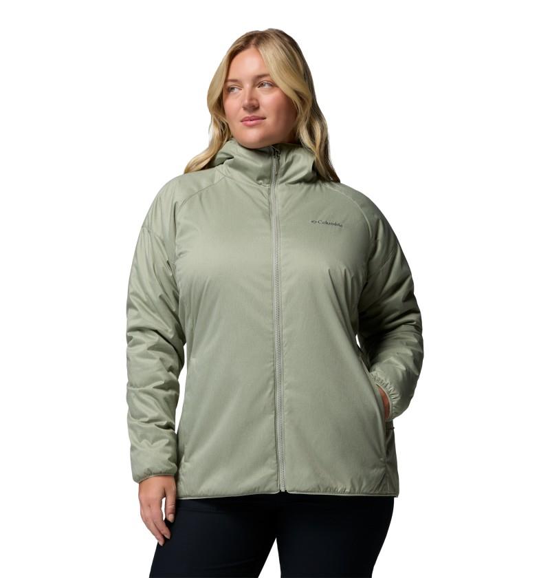 Kruser Ridge III Plush Softshell Jacket, Extended - Womens - safari heather 1