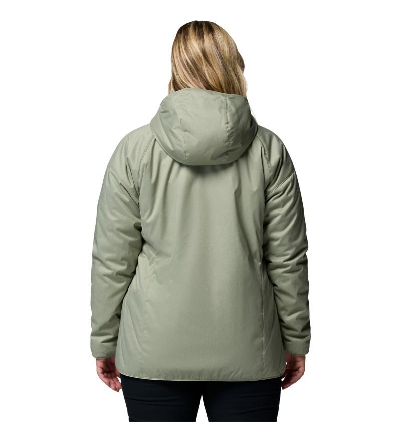 Kruser Ridge III Plush Softshell Jacket, Extended - Womens - safari heather 1