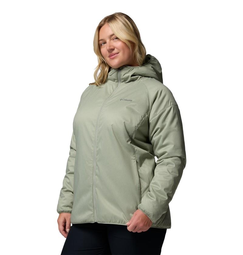 Kruser Ridge III Plush Softshell Jacket, Extended - Womens - safari heather 1