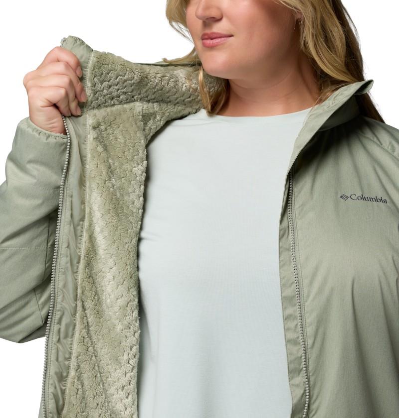 Kruser Ridge III Plush Softshell Jacket, Extended - Womens - safari heather 1