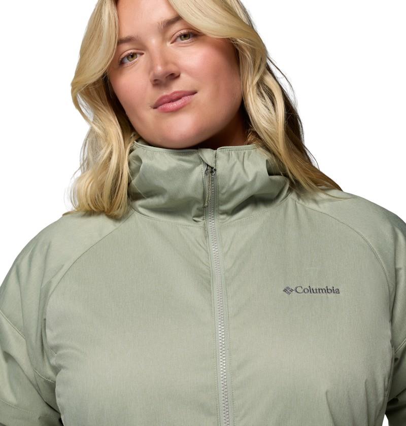 Kruser Ridge III Plush Softshell Jacket, Extended - Womens - safari heather 1