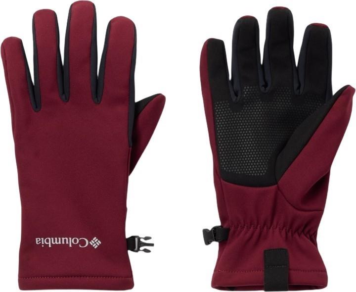 Kruser Ridge III Softshell Gloves - Womens - rich wine 1