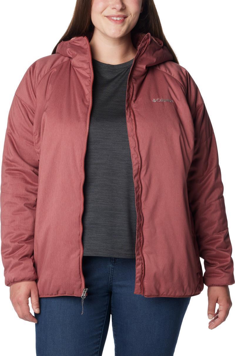 Kruser Ridge II Plush Softshell Jacket - Plus - Womens - Beetroot Heather 3