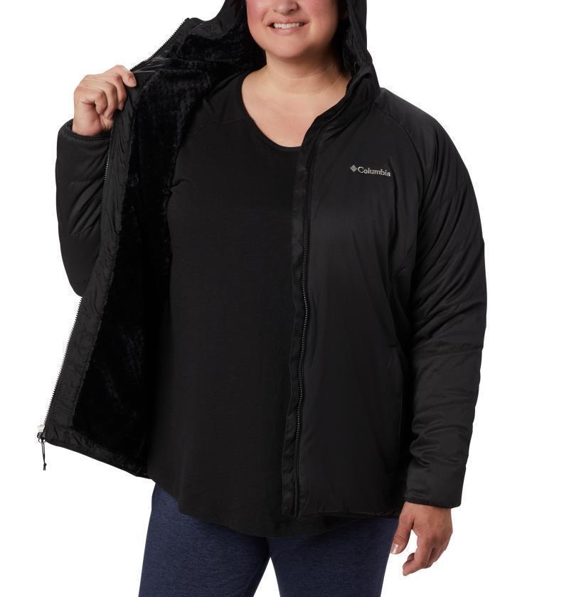 Kruser Ridge II Plush Softshell Jacket - Plus - Womens - Black 4