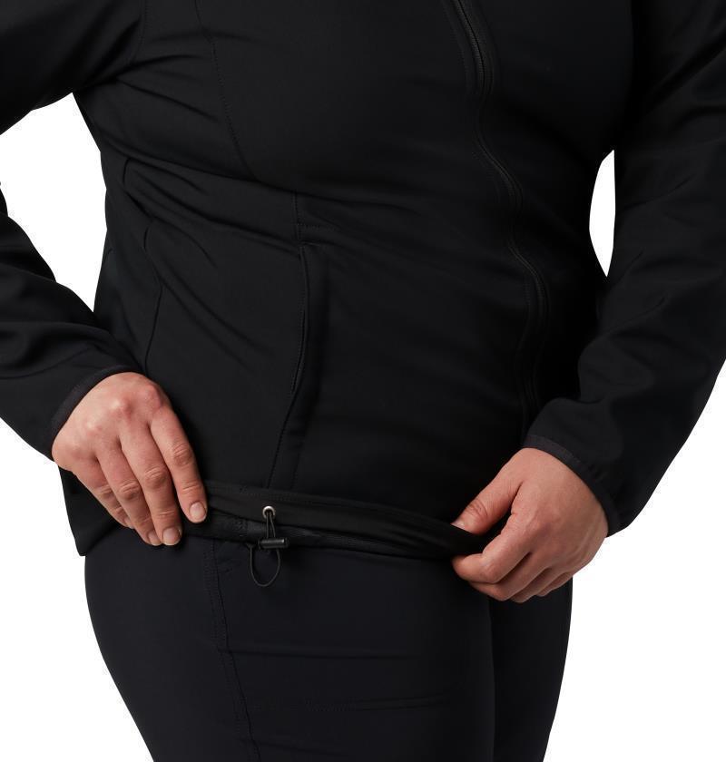 Kruser Ridge II Softshell - Plus - Womens - Black 5