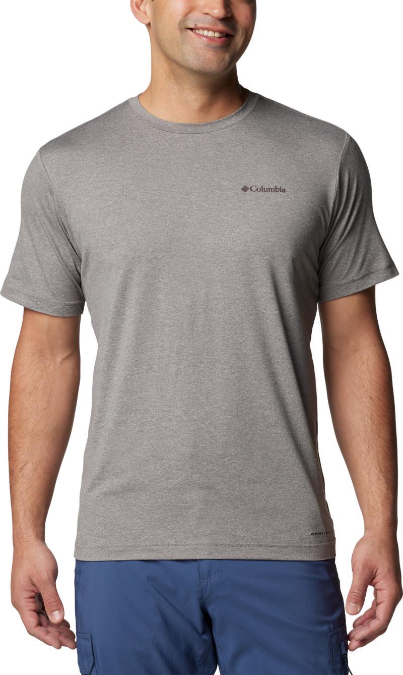 Kwick Hike Back Graphic SS Tee - Mens - Boulder Heather / Linescape 1