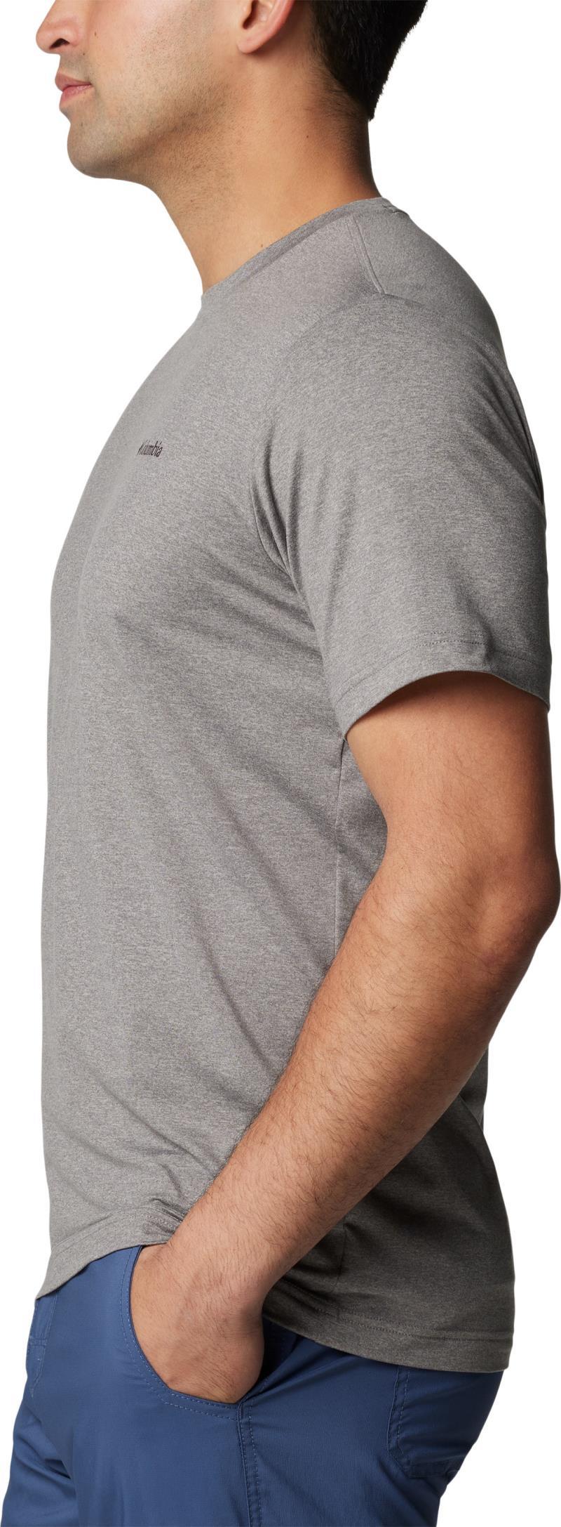 Kwick Hike Back Graphic SS Tee - Mens - Boulder Heather / Linescape 5