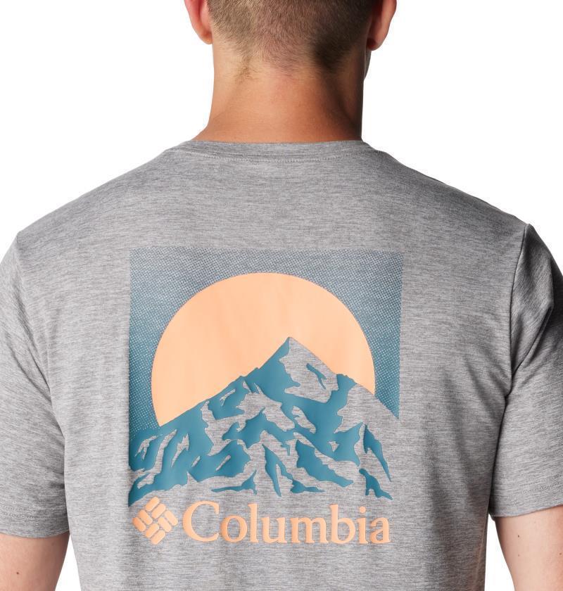 Kwick Hike Back Graphic SS Tee - Mens - Boulder Heather / Moonscape 4