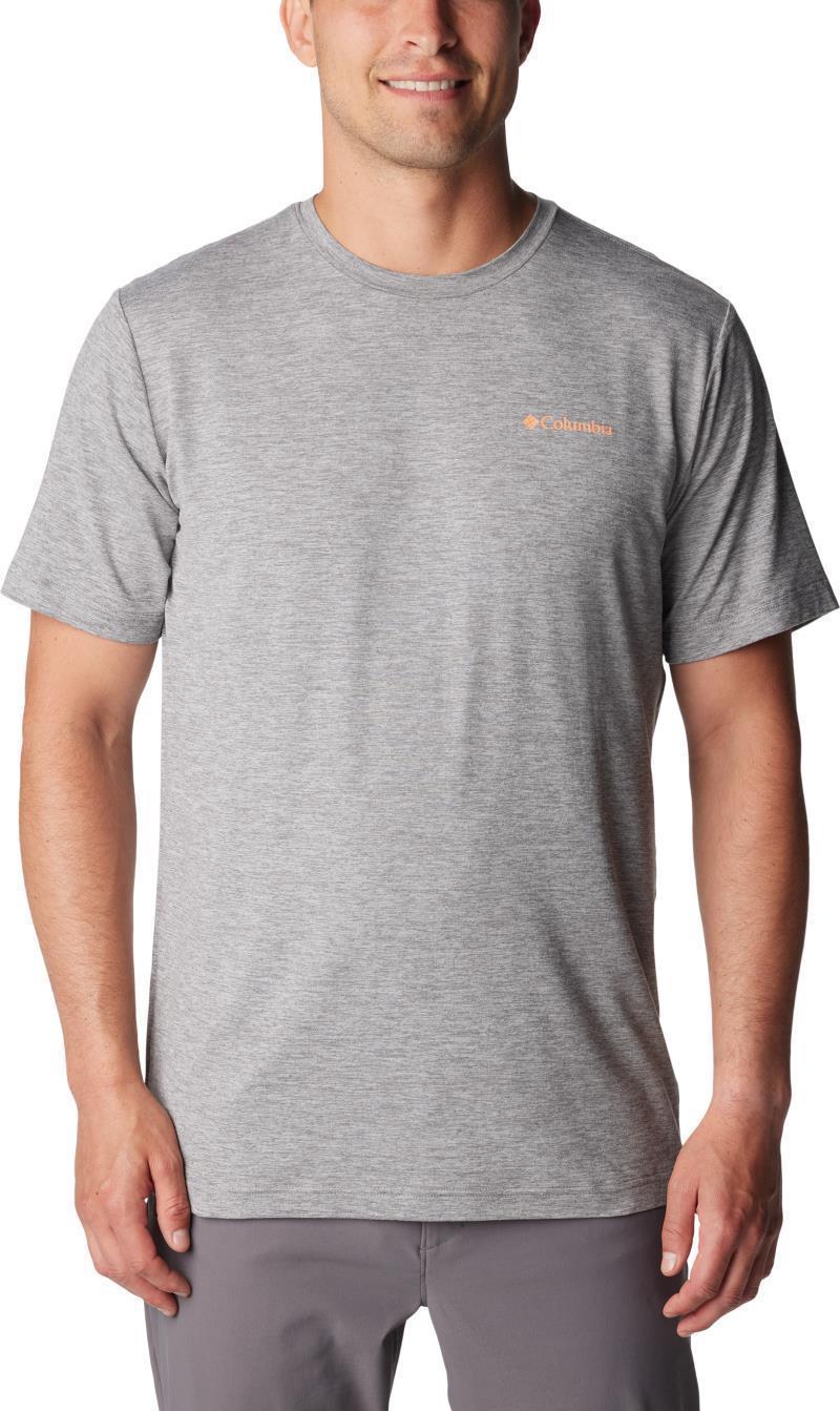Kwick Hike Back Graphic SS Tee - Mens - Boulder Heather / Moonscape 1