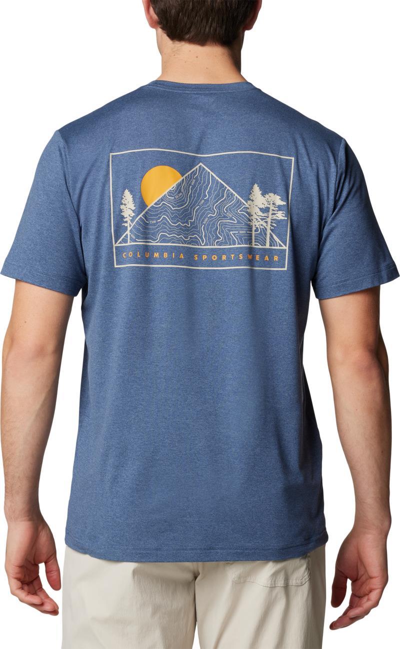 Kwick Hike Back Graphic SS Tee - Mens - Dark Mountain / Peaked Sunscape 2