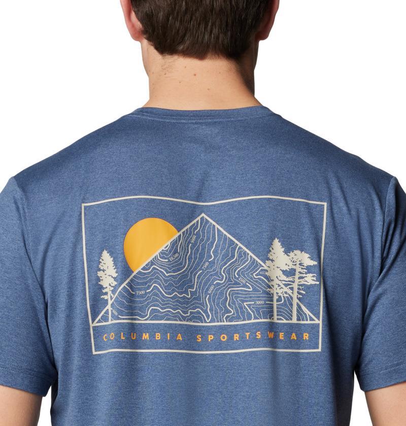 Kwick Hike Back Graphic SS Tee - Mens - Dark Mountain / Peaked Sunscape 3