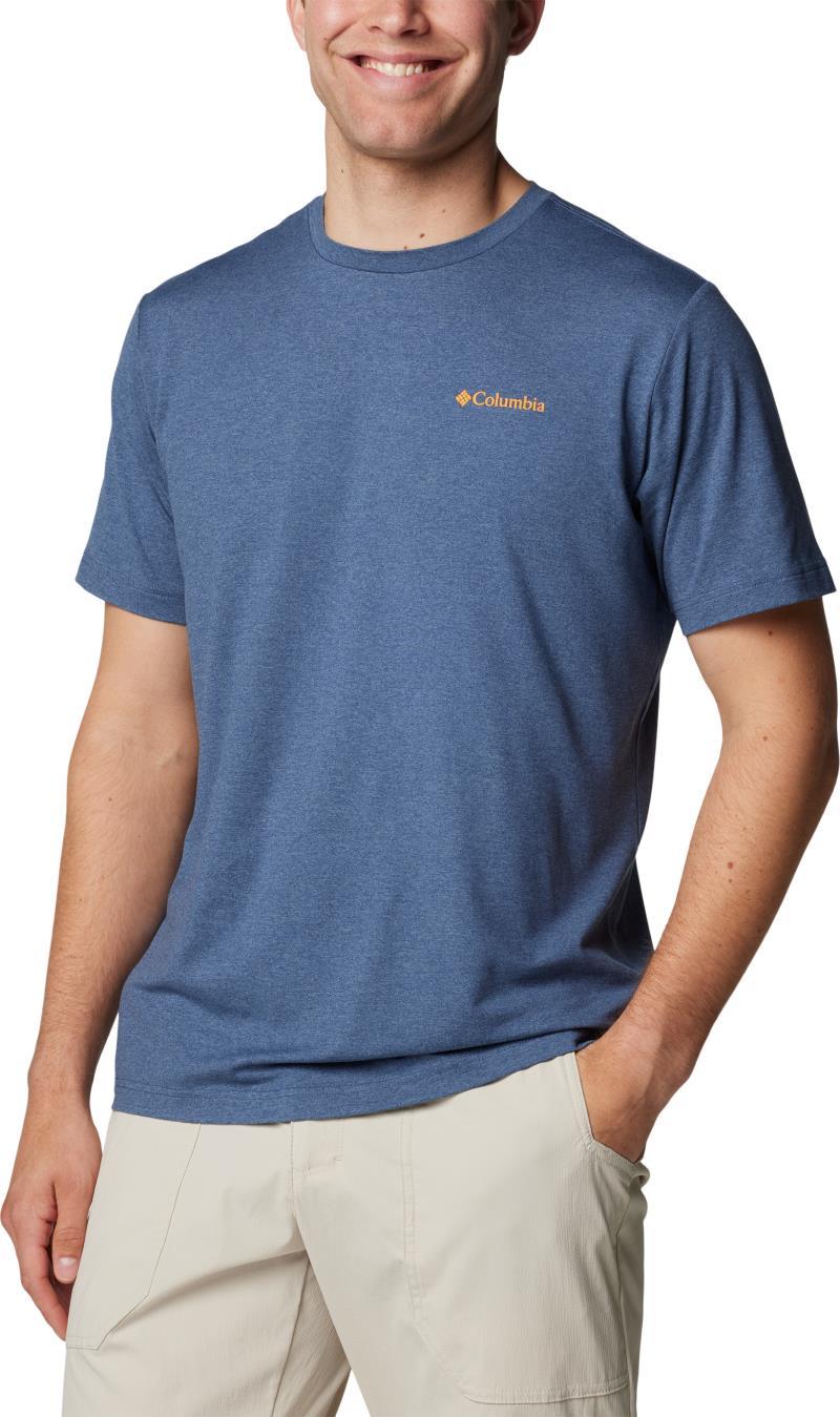 Kwick Hike Back Graphic SS Tee - Mens - Dark Mountain / Peaked Sunscape 4