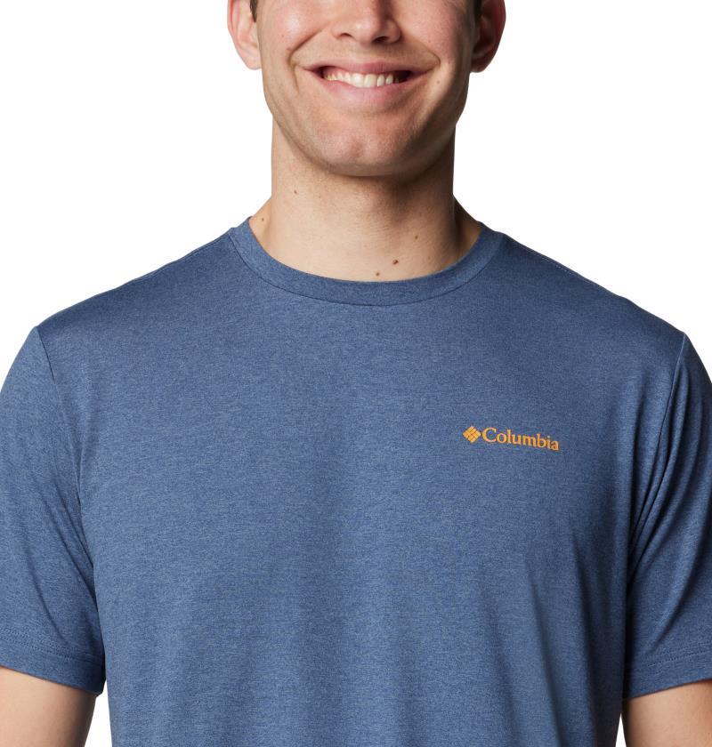 Kwick Hike Back Graphic SS Tee - Mens - Dark Mountain / Peaked Sunscape 5