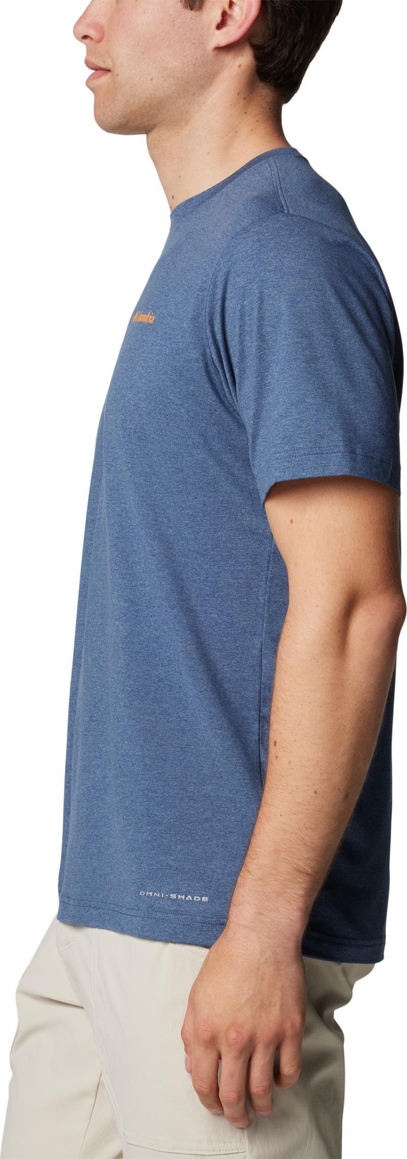 Kwick Hike Back Graphic SS Tee - Mens - Dark Mountain / Peaked Sunscape 6