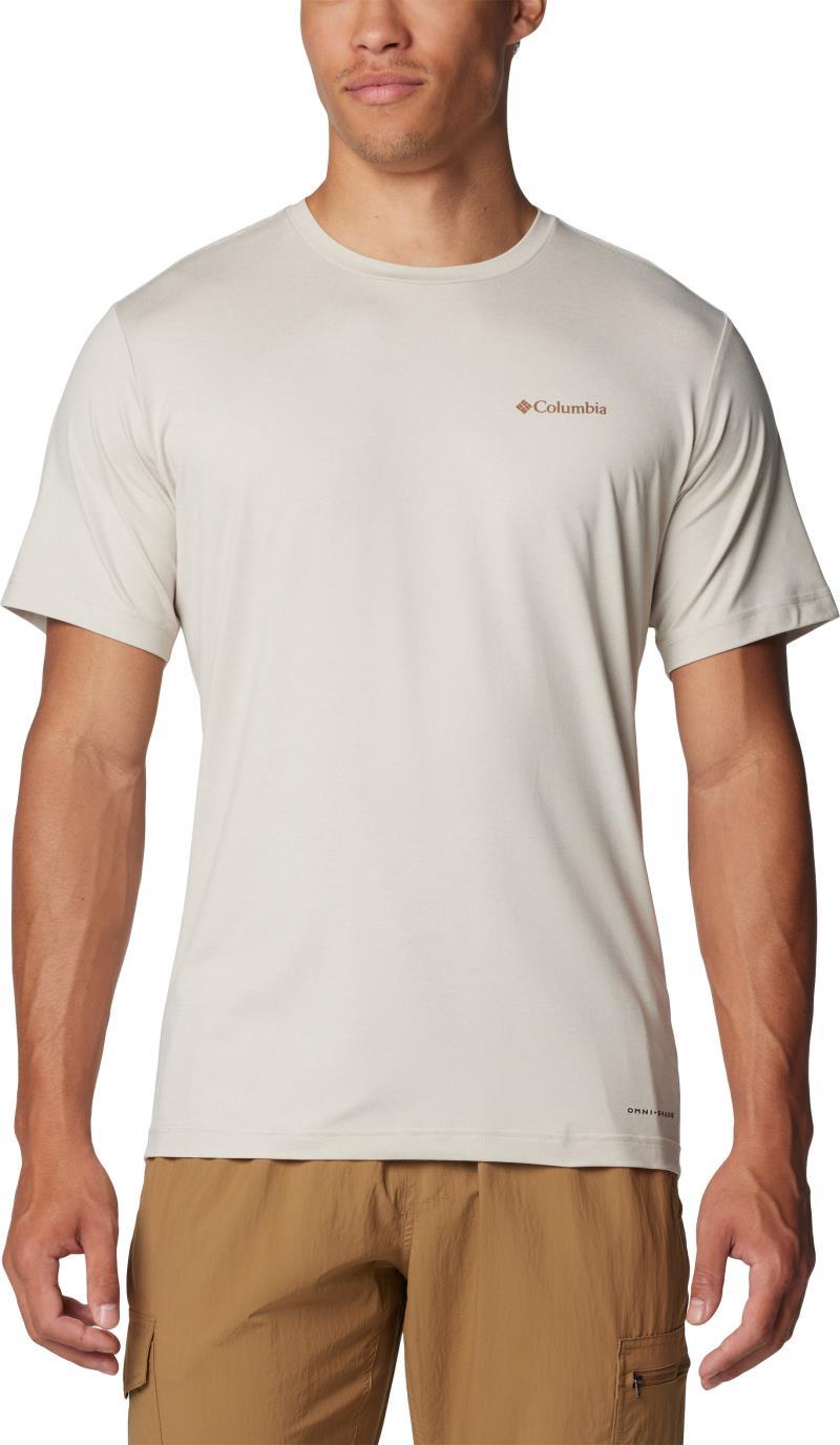 Kwick Hike Back Graphic SS Tee - Mens - Dark Stone / Peaked Sunscape 1