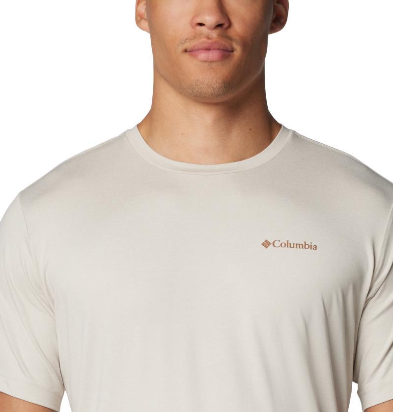 Kwick Hike Back Graphic SS Tee - Mens - Dark Stone / Peaked Sunscape 4