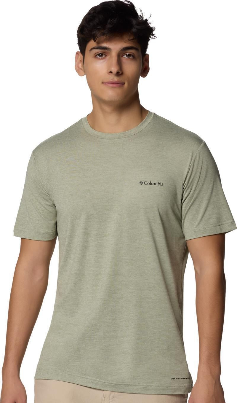 Kwick Hike Back Graphic SS Tee - Mens - safari heather / planet watch 1