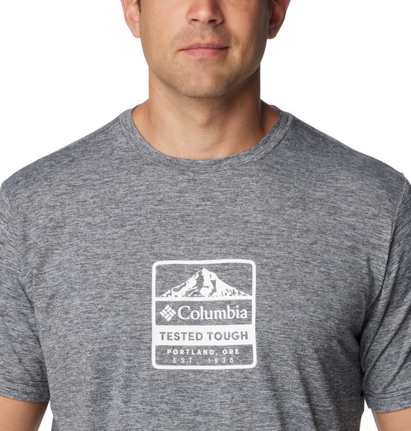 Kwick Hike Graphic SS Tee - Mens - Black Heather / Tested Tough PDX 4