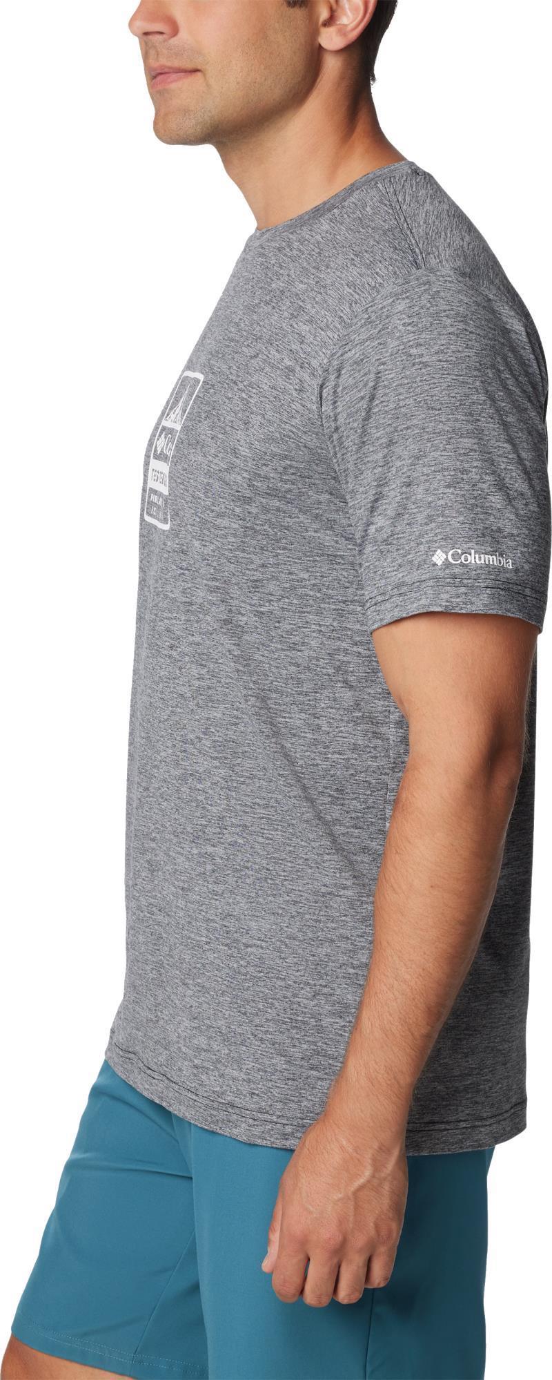 Kwick Hike Graphic SS Tee - Mens - Black Heather / Tested Tough PDX 2